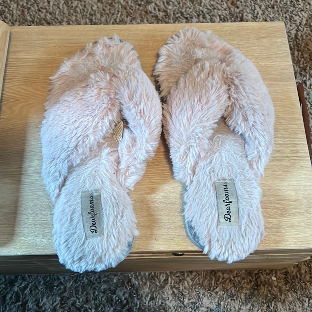 Flip Flop Fuzzy Slippers